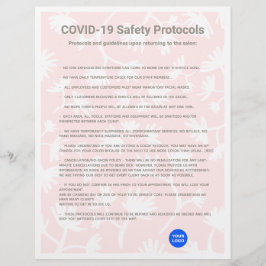 Rosa Hair Salon COVID19 Safety Protocol Brevhuvud