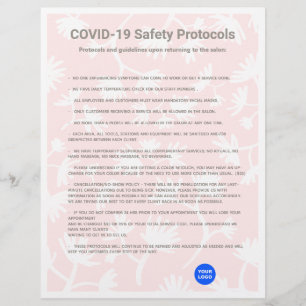 Rosa Hair Salon COVID19 Safety Protocol Brevhuvud