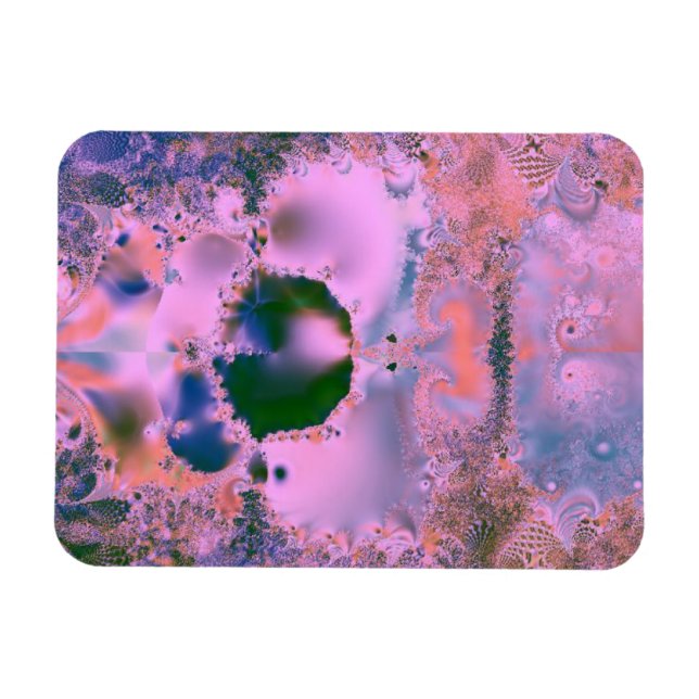 Rosa Hål till Grönt Magnet (Horisontell)