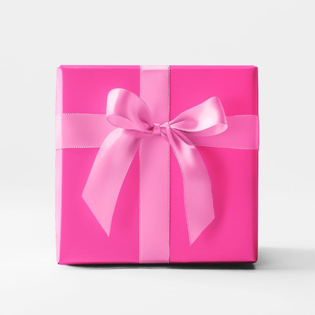 Rosa hallonsorbet presentpapper (Pink Raspberry Sherbet Wrapping Paper)