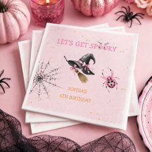 Rosa Halloween-födelsedagsfest
