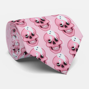 Rosa Halloween Funny Skull Slips