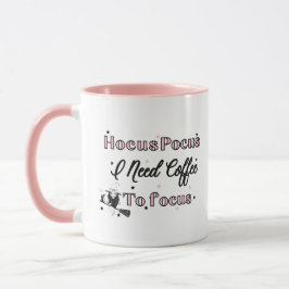 Rosa Halloween Hocus Pocus Mugg