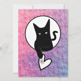 Rosa Halloween-inbjudan av Poet Adiela Akoo Inbjudningar