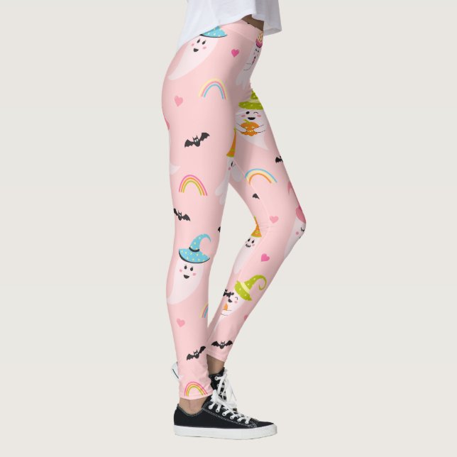 Rosa Halloween Leggings (Höger)