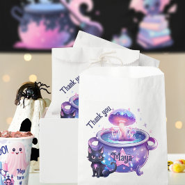Rosa halloween lila cat magic cauldron