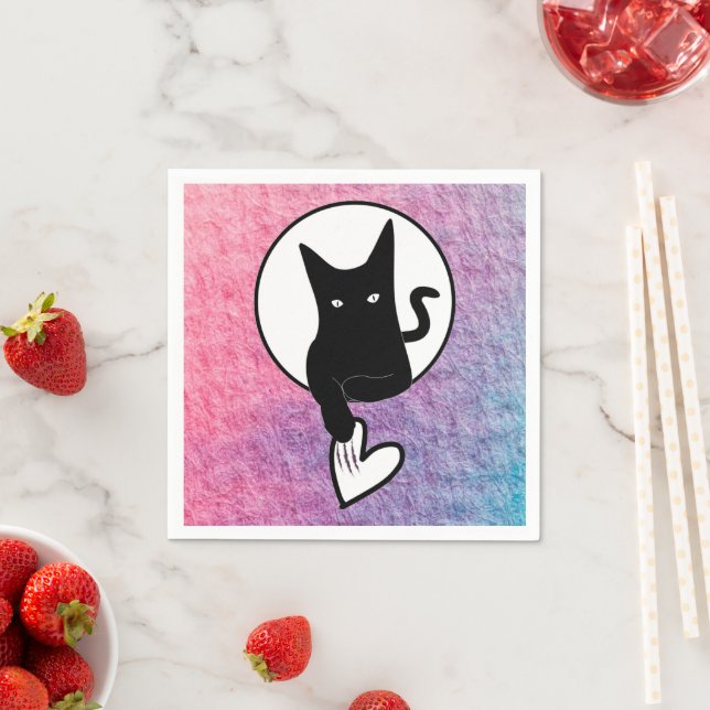 Rosa Halloween Pappersservett av Poet Adiela Akoo (Insitu)