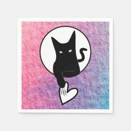 Rosa Halloween Pappersservett av Poet Adiela Akoo