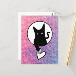 Rosa Halloween postkort av Poet Adiela Akoo Vykort