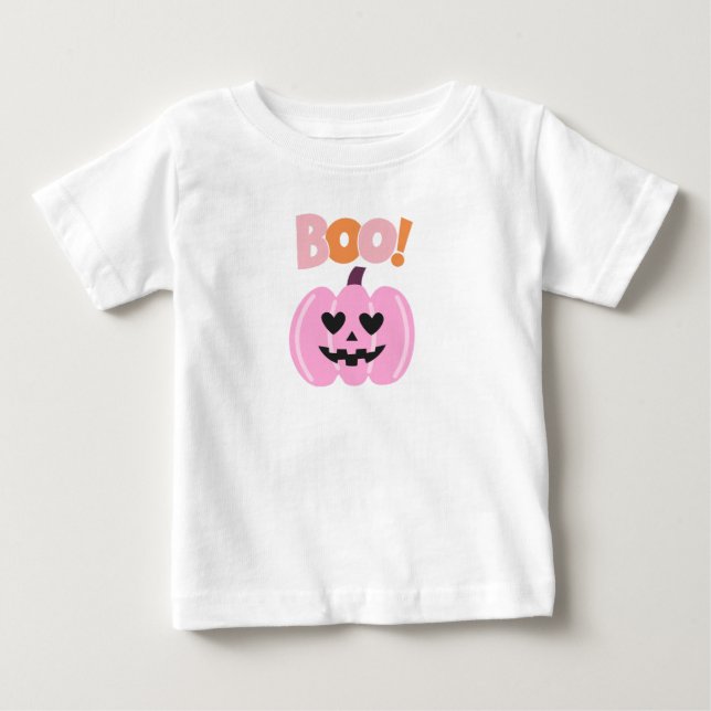 Rosa Halloween T Shirt (Framsida)
