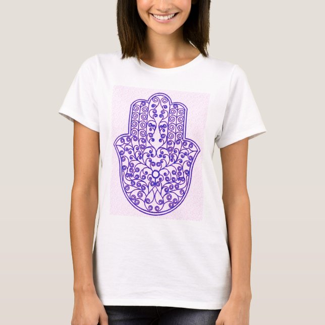 rosa*hand hamsa t-shirt (Framsida)