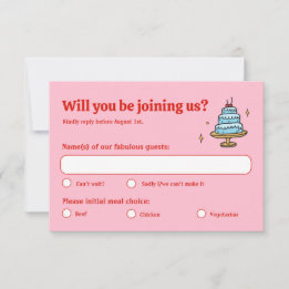 Rosa Hand plockade Funky Skrivna Bröllop OSA Kort