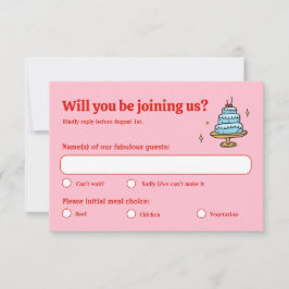 Rosa Hand plockade Funky Skrivna Bröllop OSA Kort