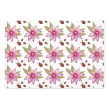 Rosa hand plockade Vår Flower Ladybugs