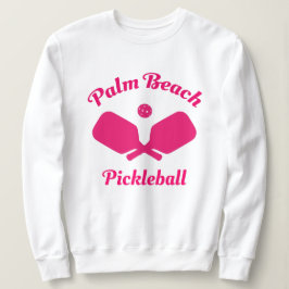 Rosa Handflatan Beach Pickleball Sweatshirt T Shirt