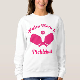 Rosa Handflatan Beach Pickleball Sweatshirt T Shirt