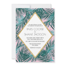 Rosa Handflatan Deco Bröllop