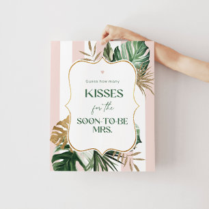 Rosa handflatan strand hur många kyssar möhippa sp poster