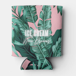 Rosa Handflatan Tropical Can Cooler