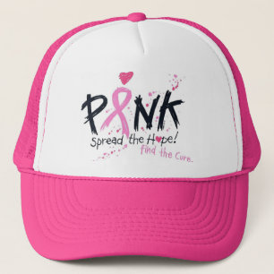 Rosa Hat Truckerkeps
