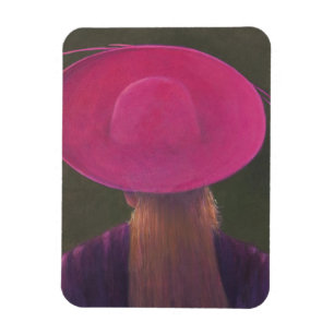 Rosa hatt 2014 magnet