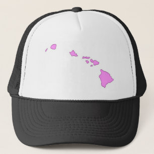 rosa hawaiansk ö keps