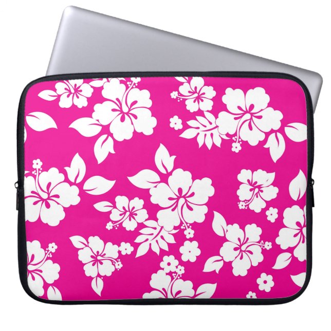 Rosa Hawaiian Laptop Sleeve (Framsidan)