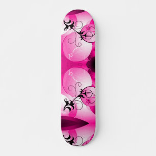 Rosa Hawaiian Sunrise Cruiser Anpassningsbar Pro L Skateboard Bräda 19,5 Cm
