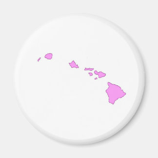 rosa Hawaiianska ön Magnet