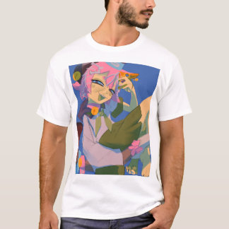 Rosa Hearing Catgirl Saikotic Çardyne ManarT-Shirt T Shirt