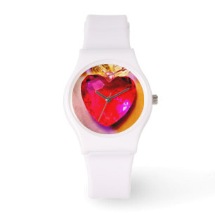 Rosa Heart Armbandsur