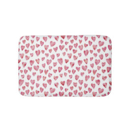 Rosa Heart Bathmat Badrumsmatta