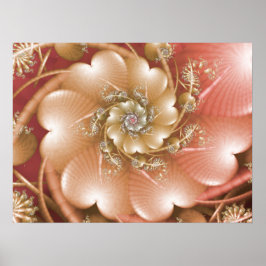 Rosa Heart-design Poster