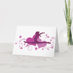 Rosa Heart Gymnastics Leap Kort