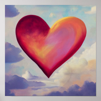 Rosa Heart i Himlar Poster