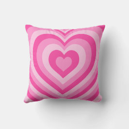 Rosa Heart Kudde