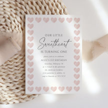 Rosa Heart Little Baby Valentines Birthday