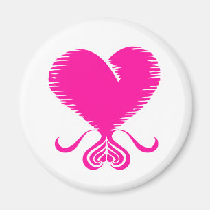 Rosa Heart Magnet
