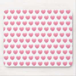 Rosa Heart Mouse Pad Musmatta