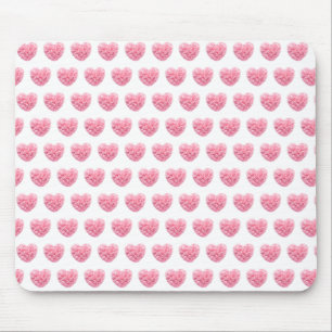 Rosa Heart Mouse Pad Musmatta