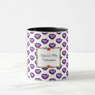 Rosa Heart Mugg