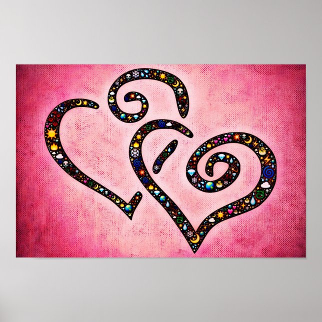 Rosa Heart Poster (Framsidan)
