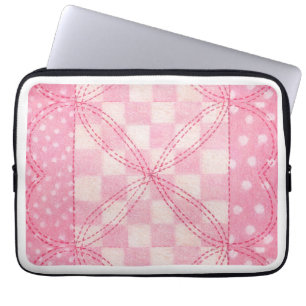 ROSA HEART QUILT LAPTOP SLEEVE