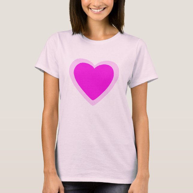 ROSA HEART T SHIRT (Framsida)