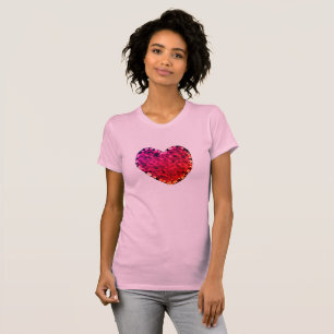 Rosa Heart T- Shirt for Women T