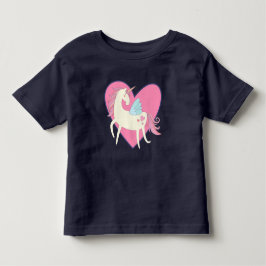 Rosa Heart Unicorn T-shirt