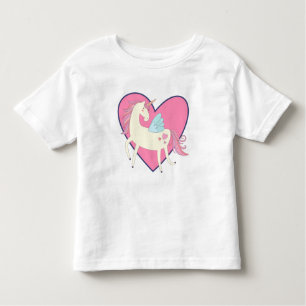 Rosa Heart Unicorn T-shirt