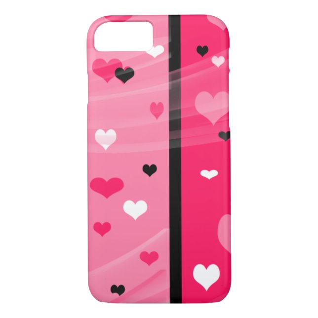 Rosa Heart Valentine iphone case Case-Mate iPhone Skal (Baksida)