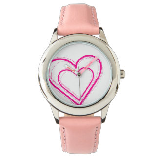 Rosa Heart Watch Armbandsur