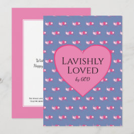 ROSA Hearts Anpassningsbar Blue Valentiness